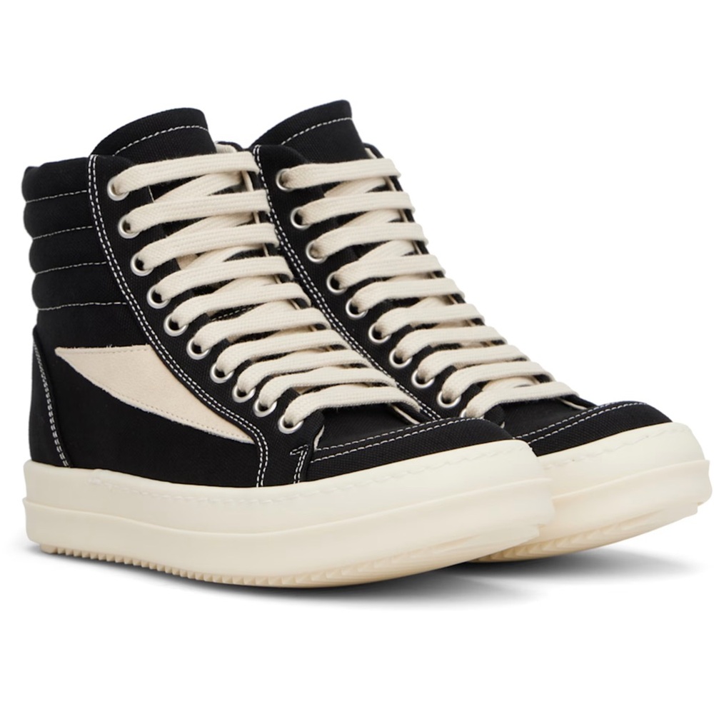 Rick Owens Hightop Vans Canvas